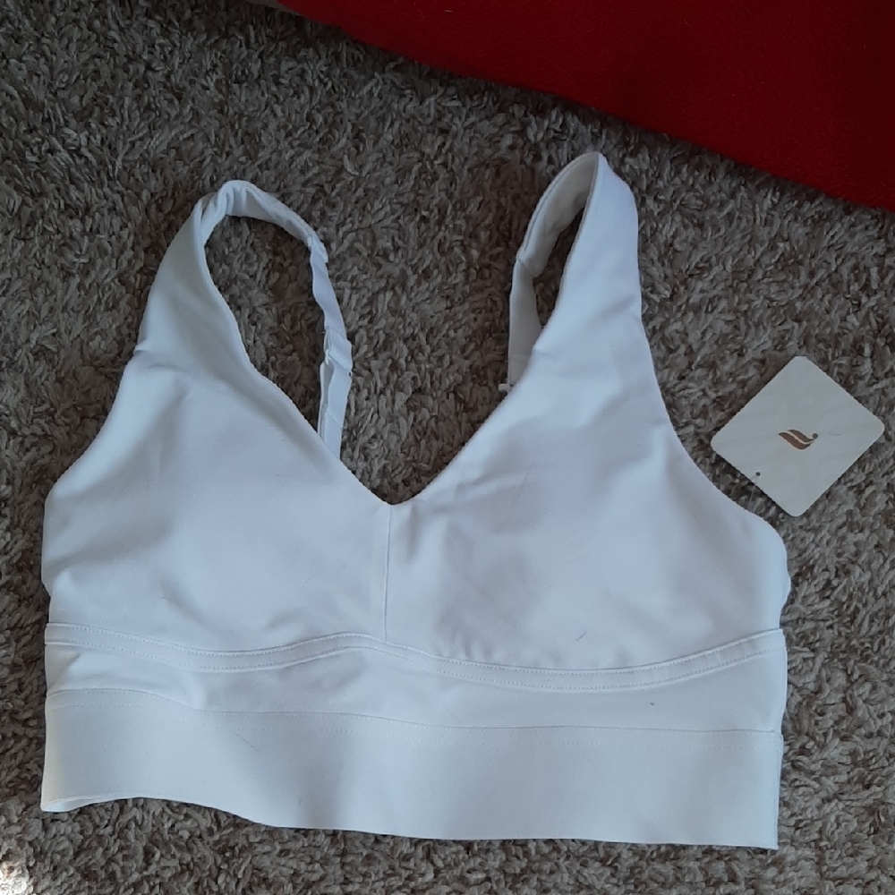 Fabletics White Sports Bra